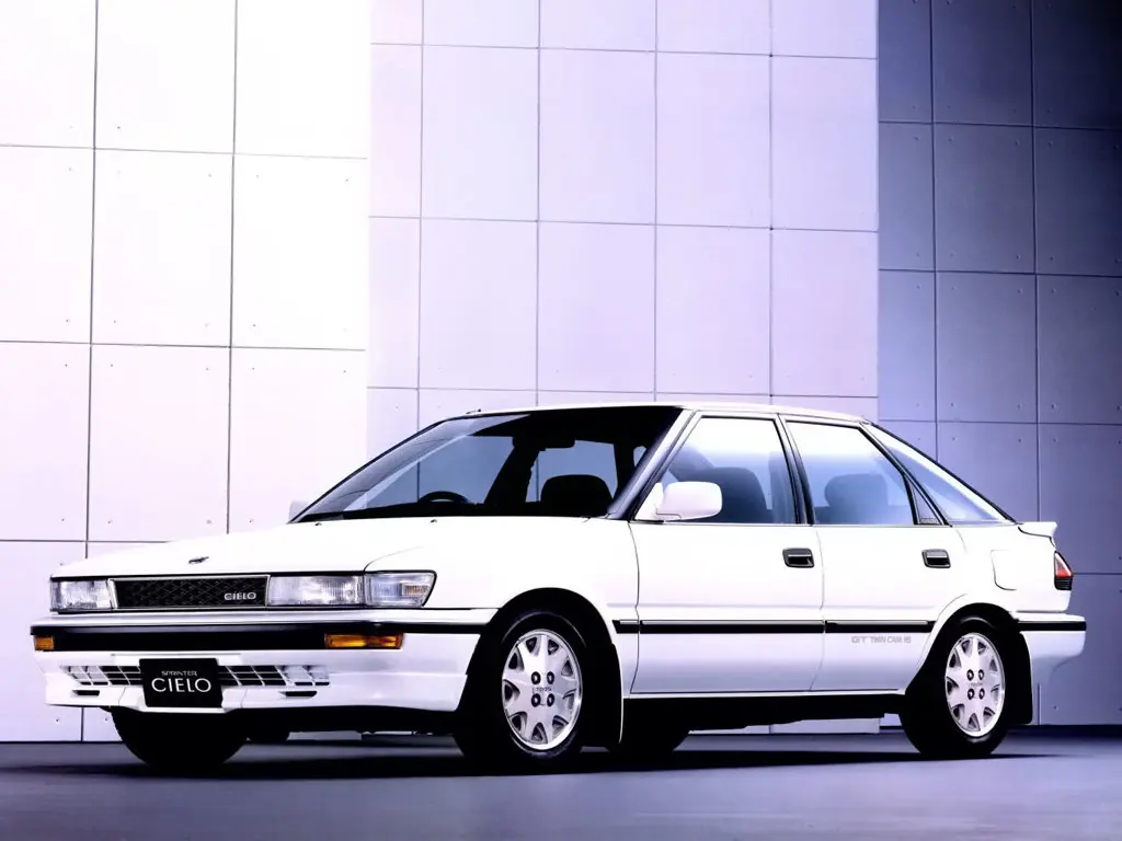 Toyota Sprinter (AE91, AE92) 6 поколение, хэтчбек 5 дв. (05.1987 - 04.1989)
